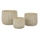 Cachepot Flake Szett 3 db 30,5x27-25x22,2-19,5x18 cm Cachepot Flake Szett 3 Db 30,5x27-25x22,2-19,5x18 cm