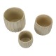 Cachepot Flake Szett 3 db 30,5x27-25x22,2-19,5x18 cm Cachepot Flake Szett 3 Db 30,5x27-25x22,2-19,5x18 cm