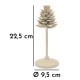 Gyertyatartó Dune Pigna Ø9,5x22,5 cm