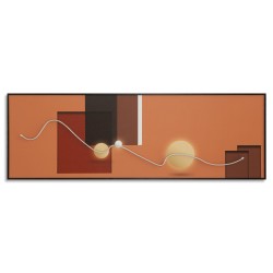 Abstract LED-es vászonkép cm 150x3,5x50