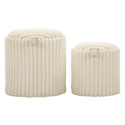 Goteborg puff 2 db-os szett cm Ø 40x42-31x32