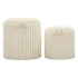 Goteborg puff 2 db-os szett cm Ø 40x42-31x32