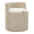 Dublino sminkasztal puff tárolóval cm Ø 47x53