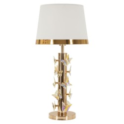 Butterfly asztali lámpa arany cm Ø 35x74