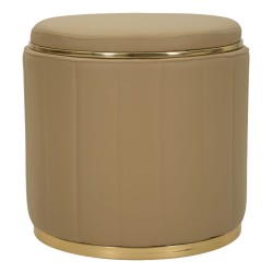 London tárolós puff barna cm Ø 46,5x44