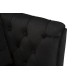 Budapest 2 személyes kanapé fekete párnákkal cm 130x83x91