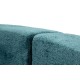 Island kanapé teal cm 238x92x78 (vákuumcsomagolt)