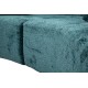 Island kanapé teal cm 238x92x78 (vákuumcsomagolt)