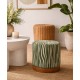 Savana puff zöld cm Ø 40x40