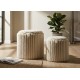 Goteborg puff 2 db-os szett cm Ø 40x42-31x32