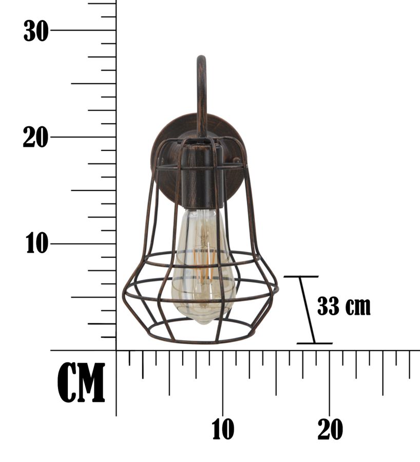 Falilámpa Industry -B- 33x15x27,5 cm Falilámpa Industry -B- 33x15x27,5 cm