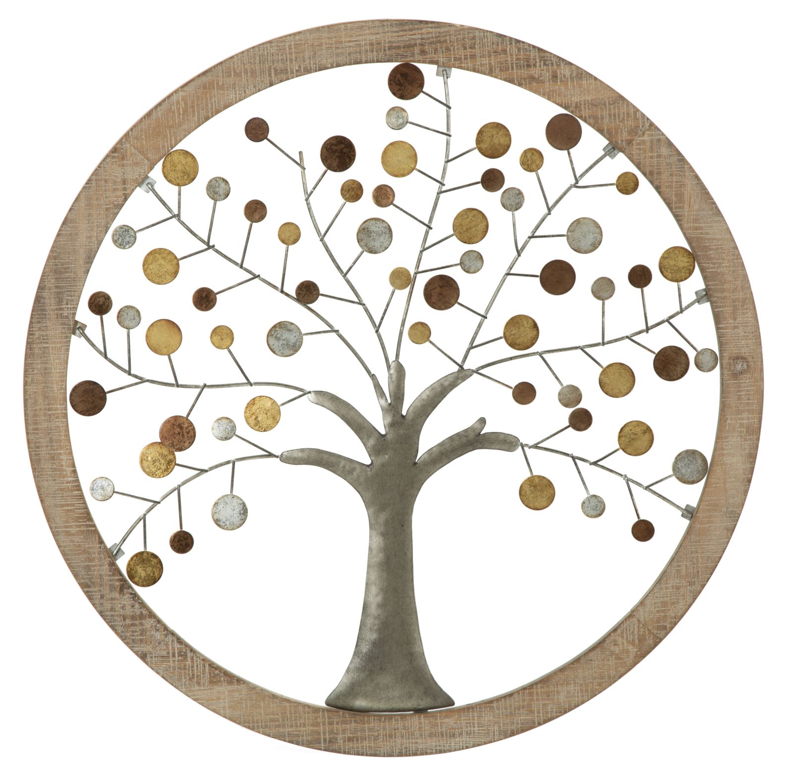 Falitárgy Tükrövel Albero Della Vita Ø 61x1,8 cm Falitárgy Tükrövel Albero Della Vita Ø 61x1,8 cm
