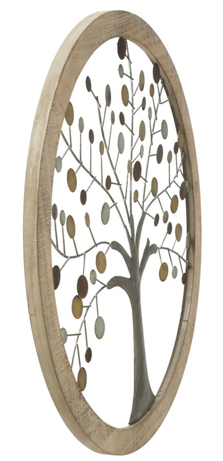 Falitárgy Tükrövel Albero Della Vita Ø 61x1,8 cm Falitárgy Tükrövel Albero Della Vita Ø 61x1,8 cm