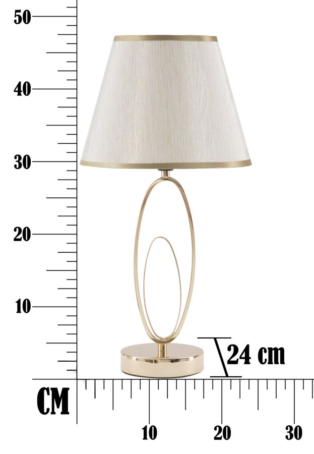 Asztali Lámpa Glam Flush Ø 24x47 cm Asztali Lámpa Glam Flush Ø 24x47 cm