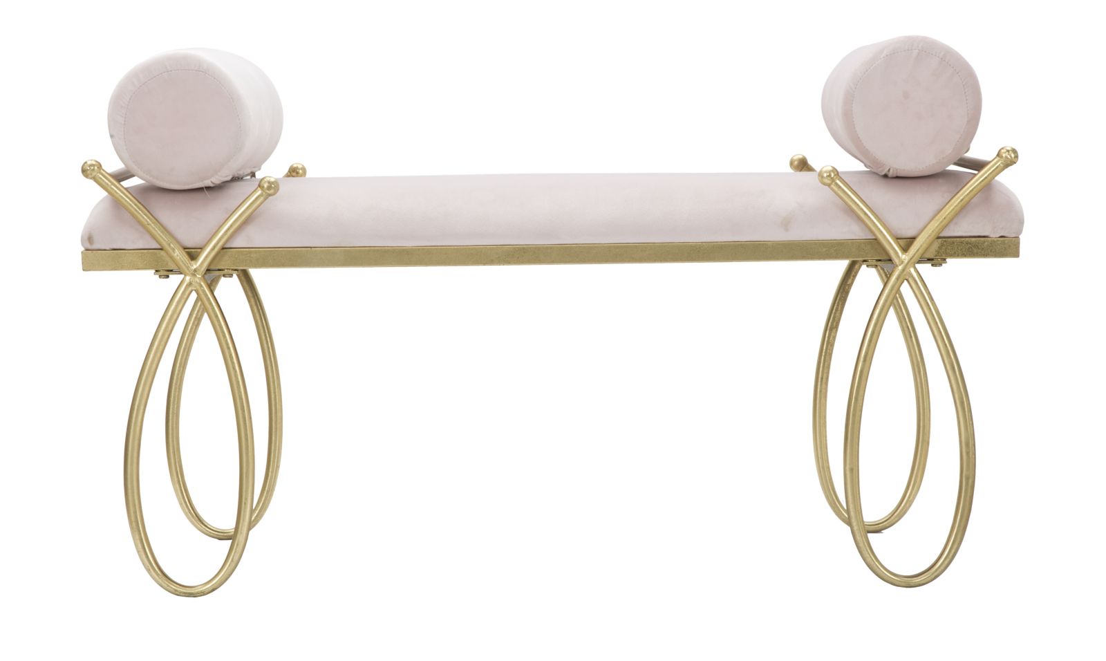 Bench Ribbon Pink 112,5x49x53 cm Bench Ribbon Pink 112,5x49x53 cm