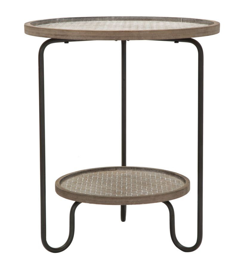 Asztal Arex 2 Polc Ø 48x54,5 cm Asztal Arex 2 Polc Ø 48x54,5 cm