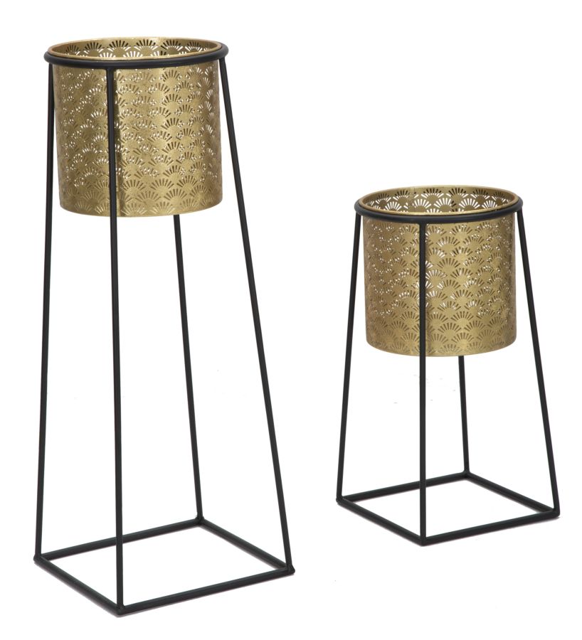 Virág Tartó Páros Csésze Ø 26x70-23x45 cm Virág Tartó Páros Csésze Ø 26x70-23x45 cm