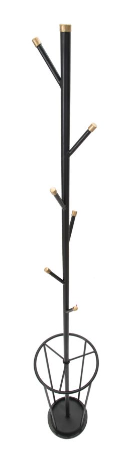 Akasztó/Esőkaptár Glam Fekete Cmø 26x176 cm Akasztó/Esőkaptár Glam Fekete Cmø 26x176 cm