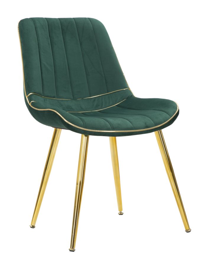 Paris zöld/arany szék 2 db 51x59x79 cm Paris Verde/Gold Szék 2 Db 51x59x79 cm