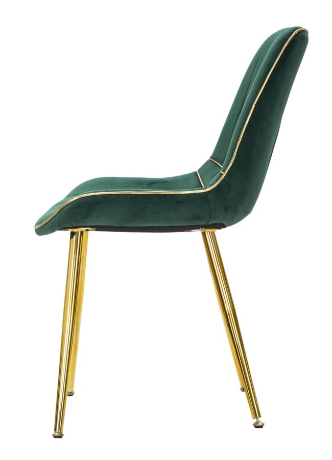 Paris zöld/arany szék 2 db 51x59x79 cm Paris Verde/Gold Szék 2 Db 51x59x79 cm