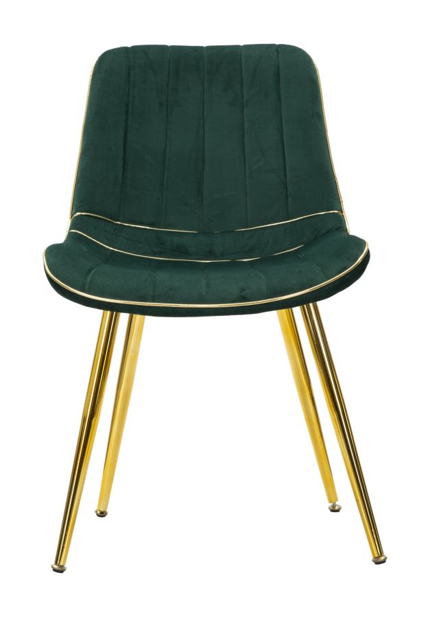 Paris zöld/arany szék 2 db 51x59x79 cm Paris Verde/Gold Szék 2 Db 51x59x79 cm