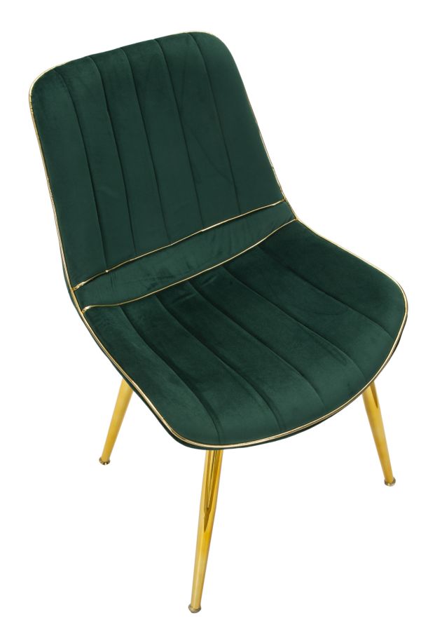 Paris zöld/arany szék 2 db 51x59x79 cm Paris Verde/Gold Szék 2 Db 51x59x79 cm
