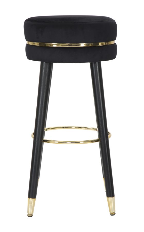 Bárszék Paris fekete/arany Ø 35x74 cm Bárszék Paris Nero/Gold Ø 35x74 cm