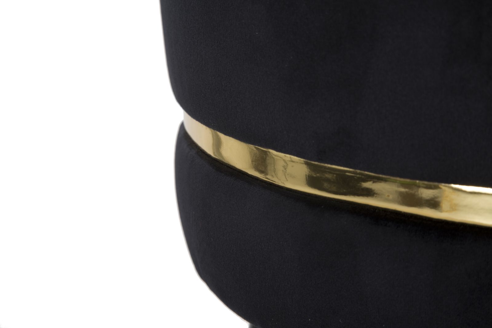 Bárszék Paris fekete/arany Ø 35x74 cm Bárszék Paris Nero/Gold Ø 35x74 cm