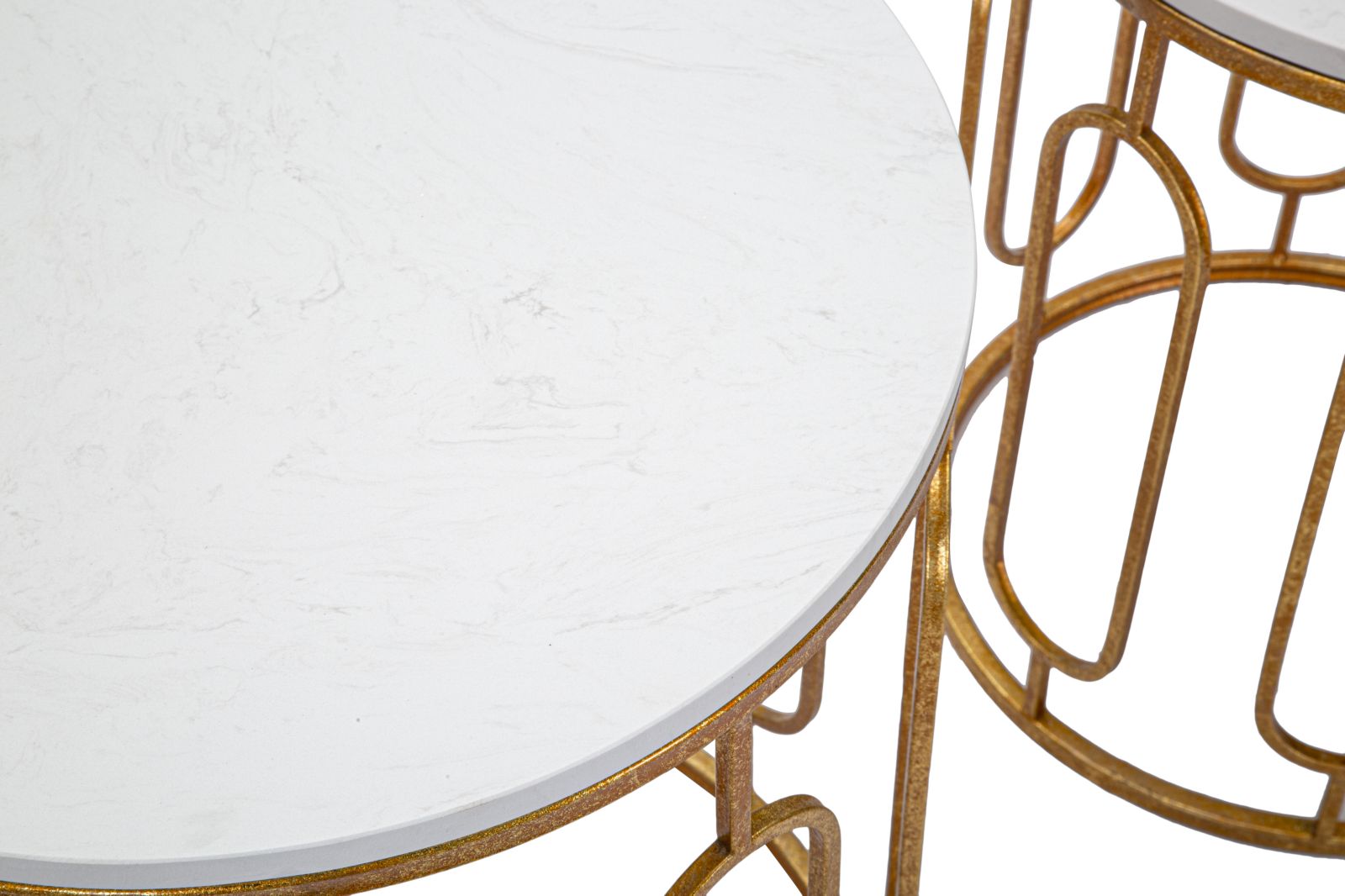 Asztal Tory Marble Páros 46x55-39x48 cm Asztal Tory Marble Páros 46x55-39x48 cm