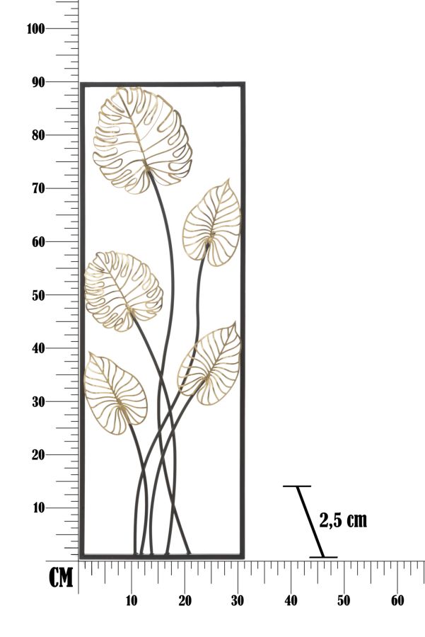 Vas Panel Luxy -A- 31x2,5x90 cm Vas Panel Luxy -A- 31x2,5x90 cm
