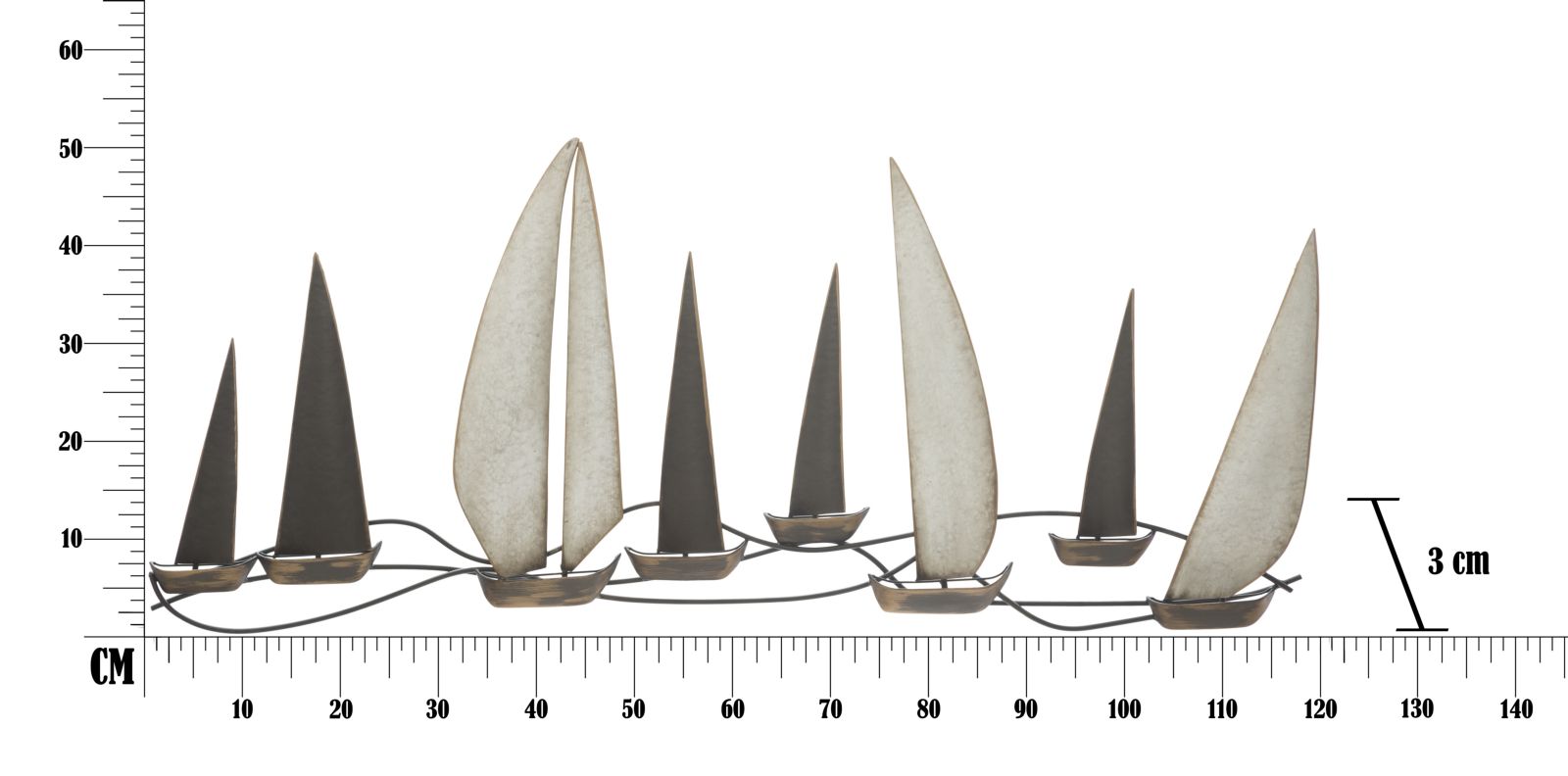 Vas Panel Regata 119x3x51 cm Vas Panel Regata 119x3x51 cm
