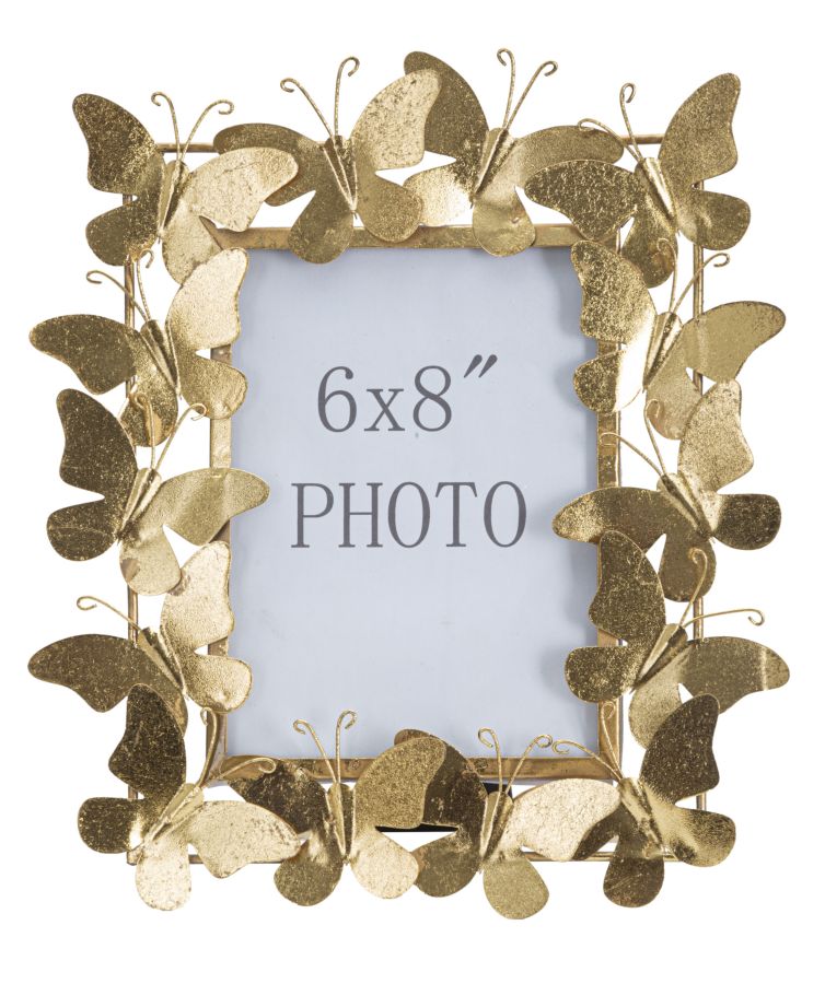 Fotókeret Butterfly Glam 28x11,5x30,5 (Belső Méretek 15x20 cm) Fotókeret Butterfly Glam 28x11,5x30,5 (Belső Méretek 15x20 cm)
