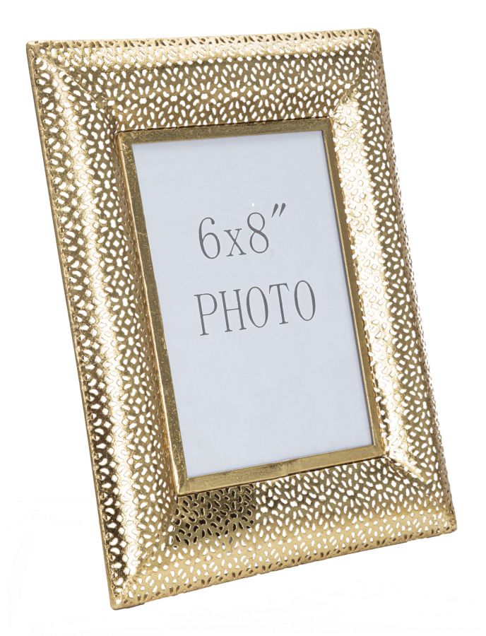 Fotókeret Glam Lyukak 25x12x31 (Belső Méretek 15x20 cm) Fotókeret Glam Lyukak 25x12x31 (Belső Méretek 15x20 cm)