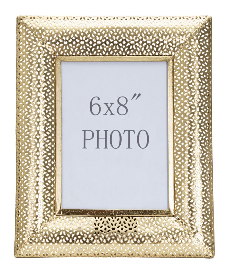 Fotókeret Glam Lyukak 25x12x31 (Belső Méretek 15x20 cm) Fotókeret Glam Lyukak 25x12x31 (Belső Méretek 15x20 cm)