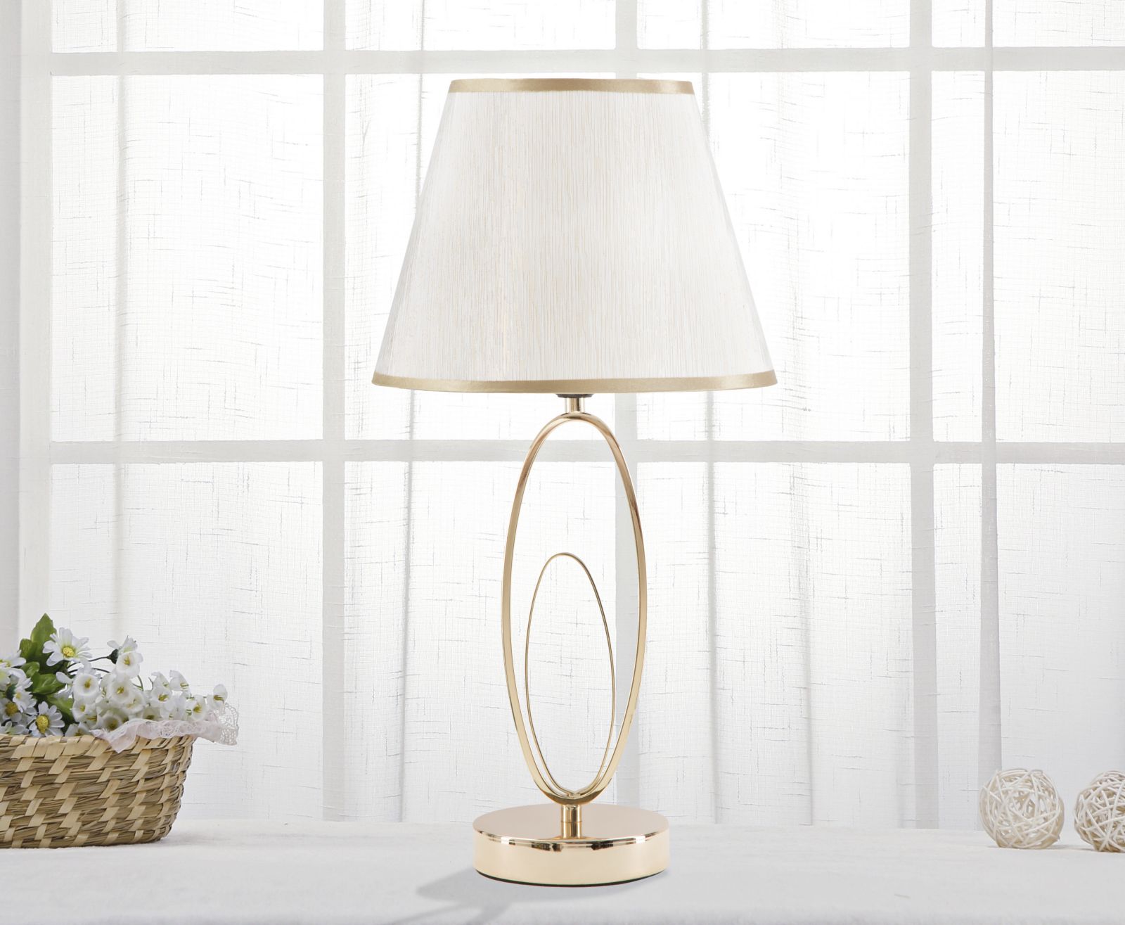 Asztali Lámpa Glam Flush Ø 24x47 cm Asztali Lámpa Glam Flush Ø 24x47 cm