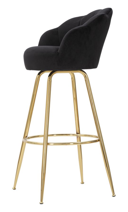 Bar szék Bar Vienna fekete 55x53x110 cm Bar Szék Bar Vienna Nero 55x53x110 cm