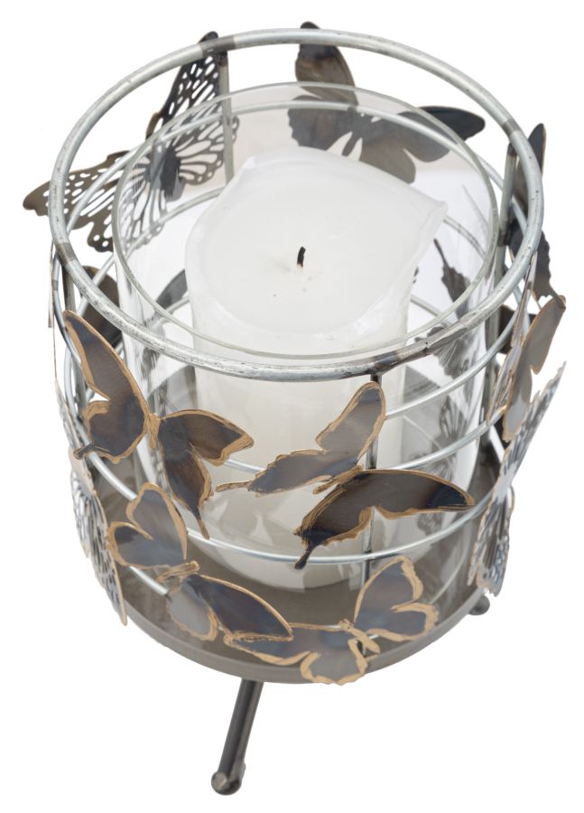 Gyertyatartó Farfalle 15x23,3 cm