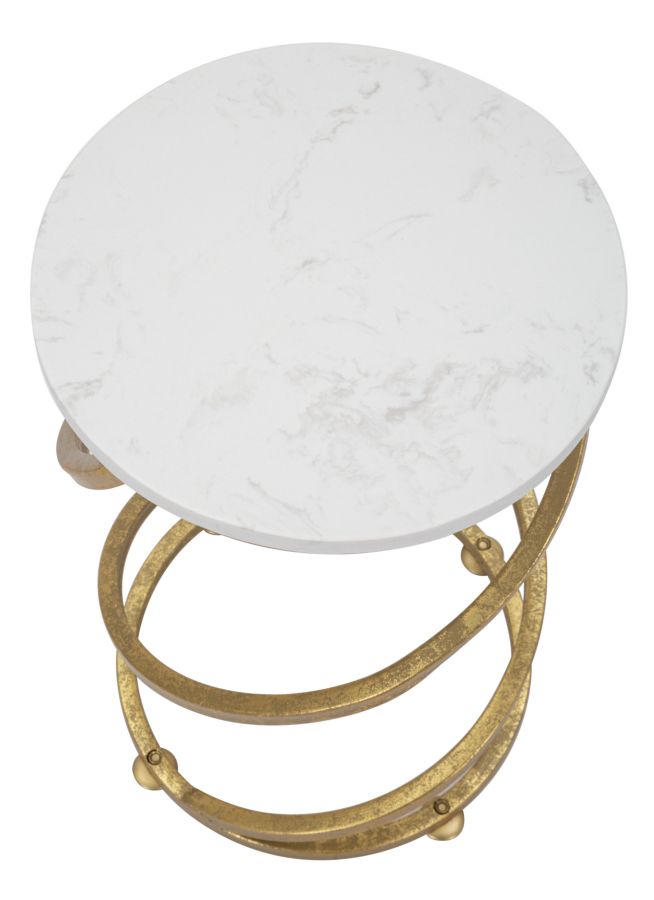 Középső Asztal Spiral Marble Ø 27,5x47,5 cm Középső Asztal Spiral Marble Ø 27,5x47,5 cm