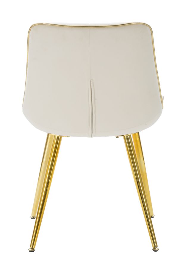 Paris krémszínű/arany szék 2 db 51x59x79 cm Paris Crema/Arany Szék 2 Db 51x59x79 cm