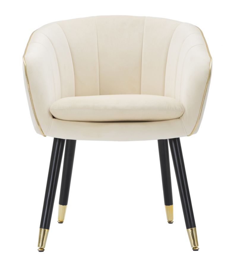 Paris krémszínű/arany fotel 62x58x78 cm Paris Crema/Arany Fotel 62x58x78 cm
