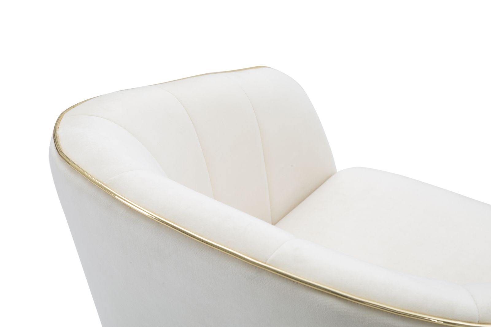 Paris krémszínű/arany fotel 62x58x78 cm Paris Crema/Arany Fotel 62x58x78 cm