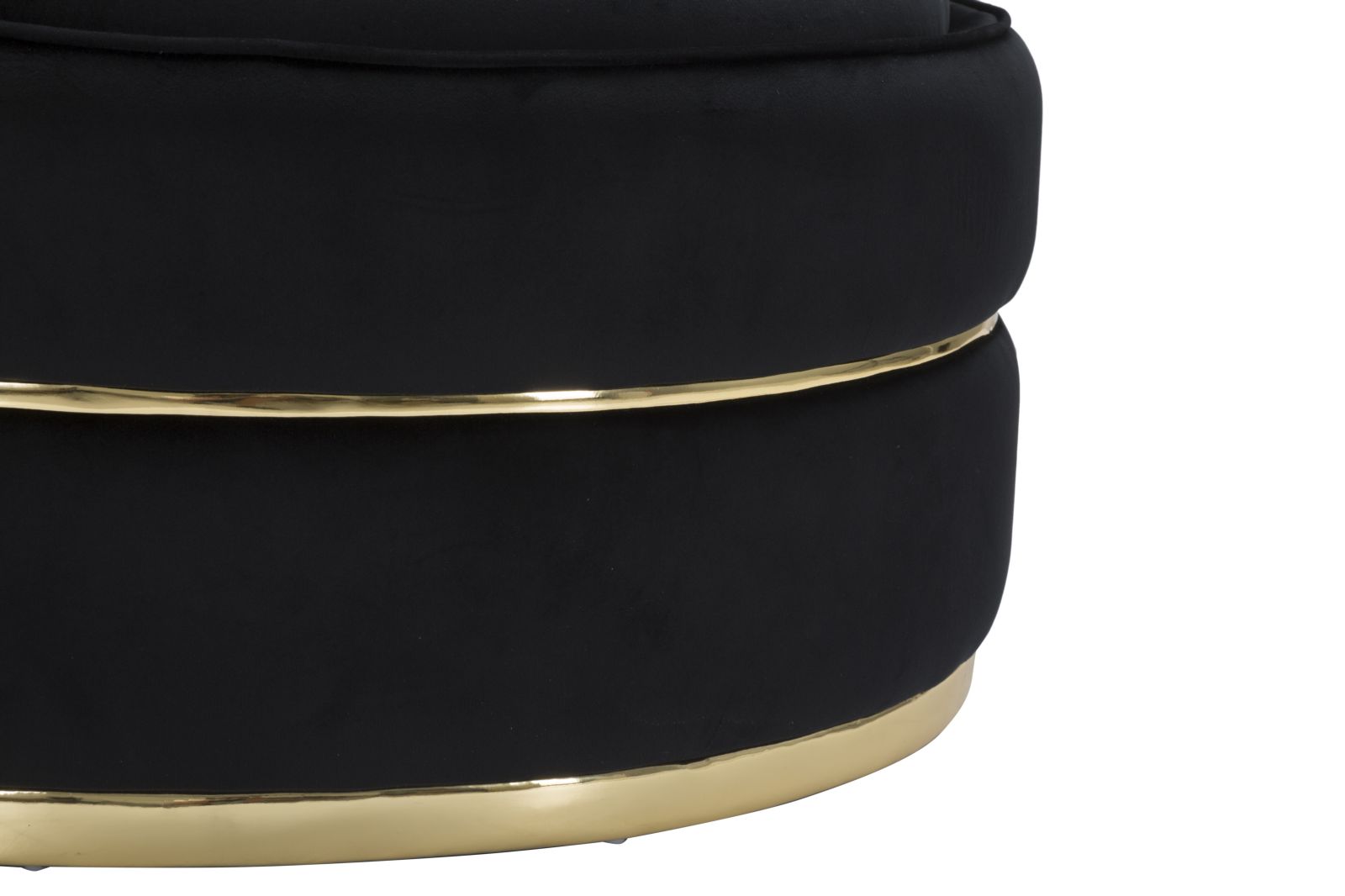 Paris Space Fotel Nero/Gold Ø 84x72 cm