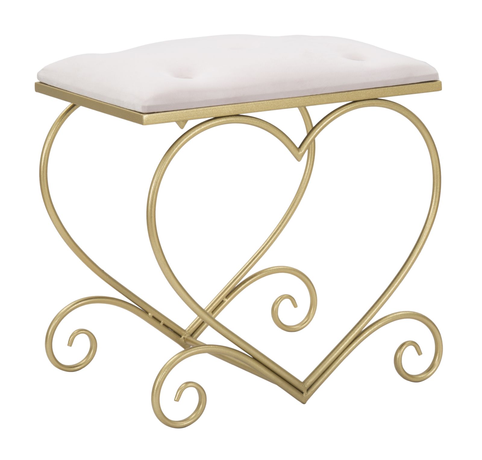 szék Heart Rosa 50x37,5x51,5 cm szék Heart Rosa 50x37,5x51,5 cm