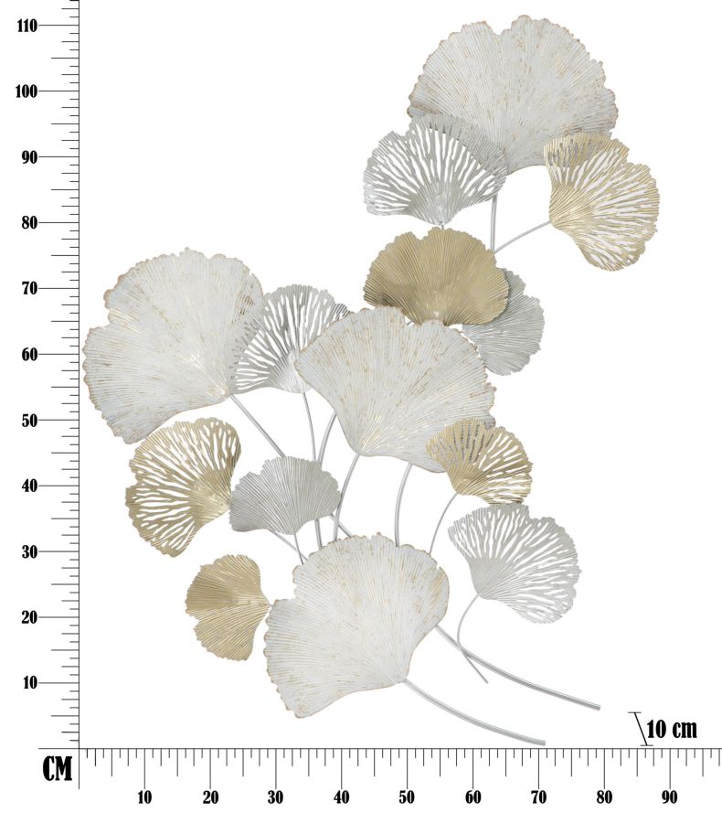 Silvy Vasfalpanel 85,5x10x113 cm