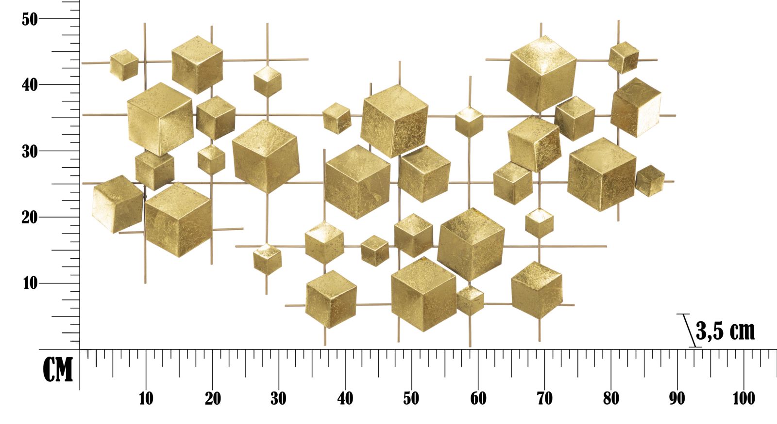 Falas Vaslap Abstract 90,5x3,5x50 cm Falas Vaslap Abstract 90,5x3,5x50 cm