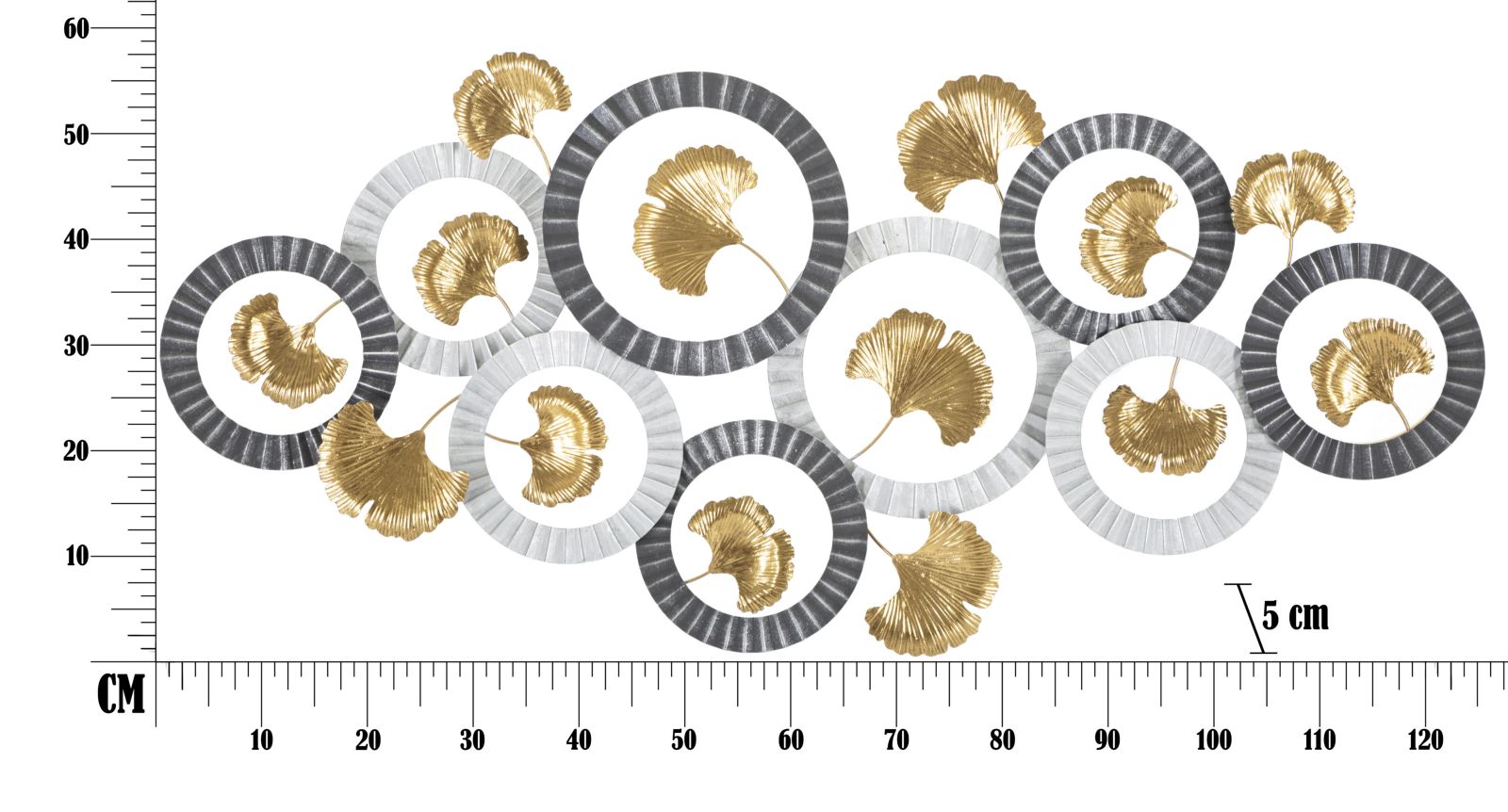 Vas Fali Panel Arty -A- 126x5x58 cm