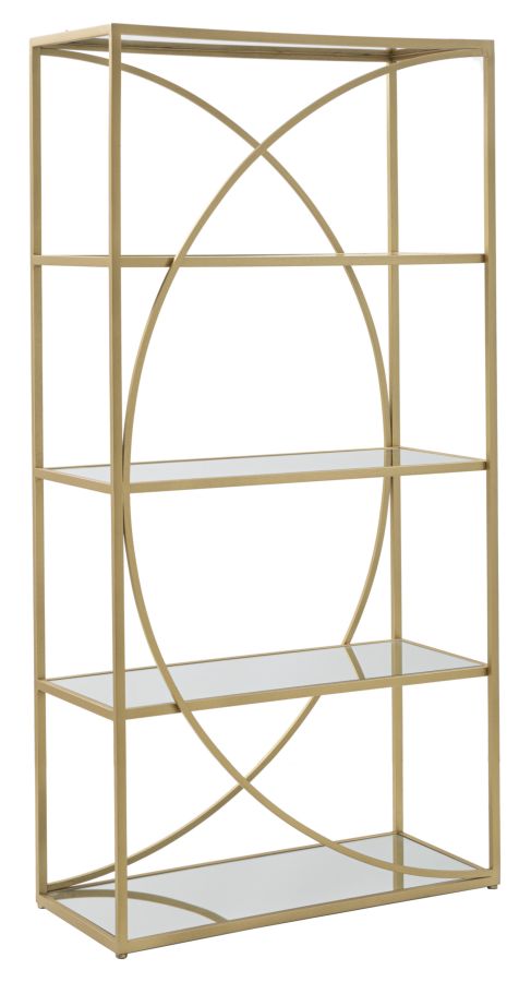 Könyvespolc Glamy 90x38x180 cm Könyvespolc Glamy 90x38x180 cm