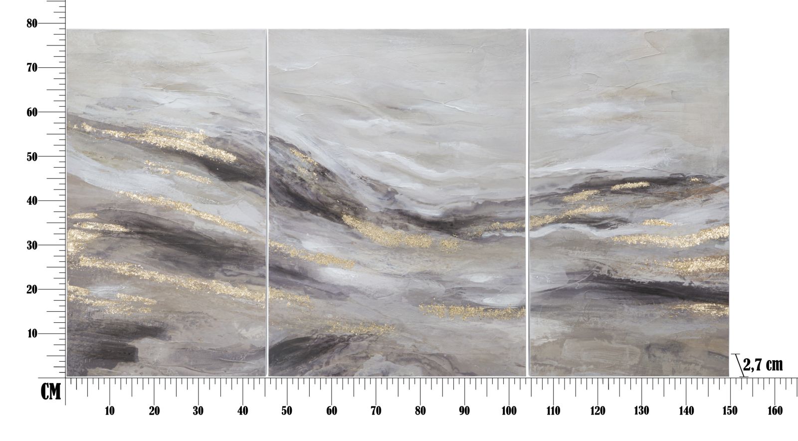 Falfesték Monty Szett 3 db 45x2,7x80-60x2,7x80 cm Falfesték Monty Szett 3 db 45x2,7x80-60x2,7x80 cm