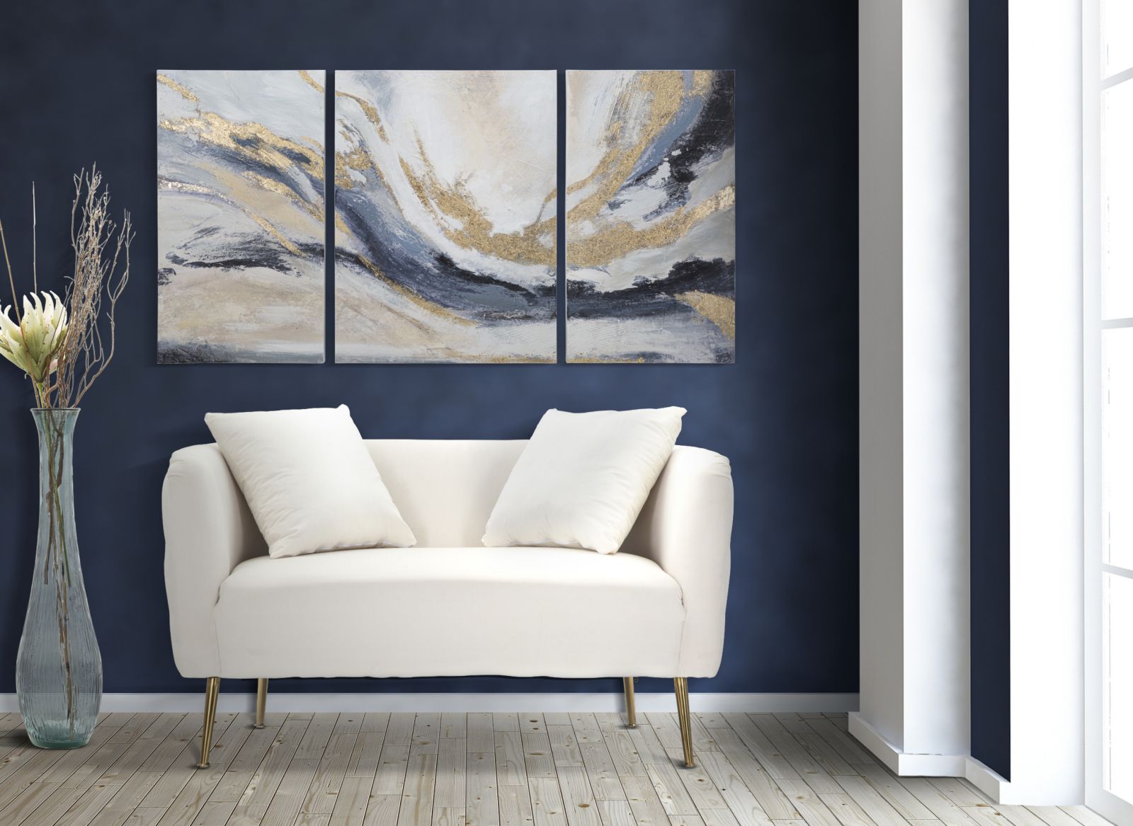 Bucarest Krema Kanapé 127x74x73 cm Bucarest Krema Kanapé 127x74x73 cm