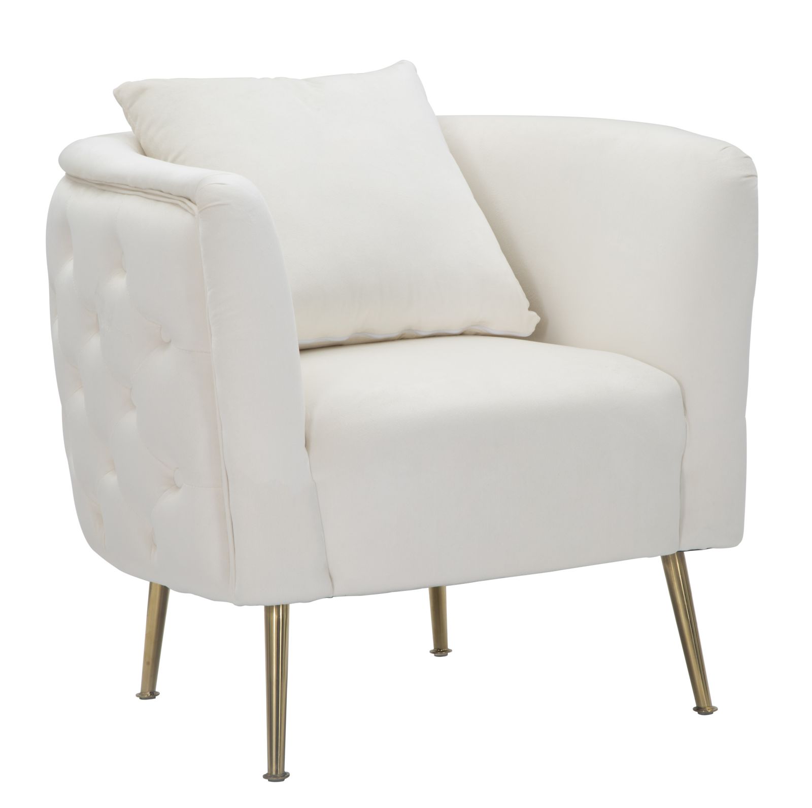 Bucarest Krema fotel 76x74x73 cm Bucarest Krema Fotel 76x74x73 cm